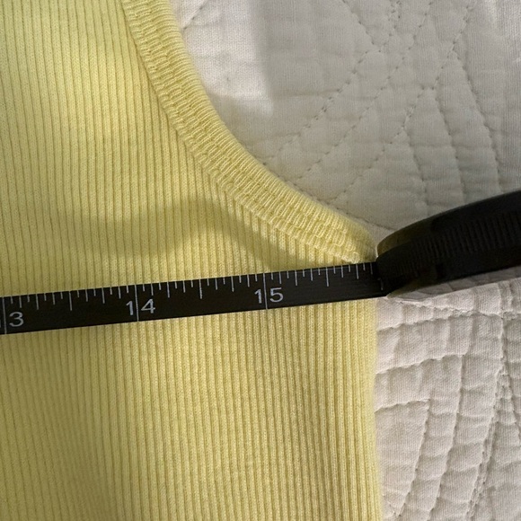 Ralph Lauren Sunny Yellow Tank Top Large - Picture 6 of 8